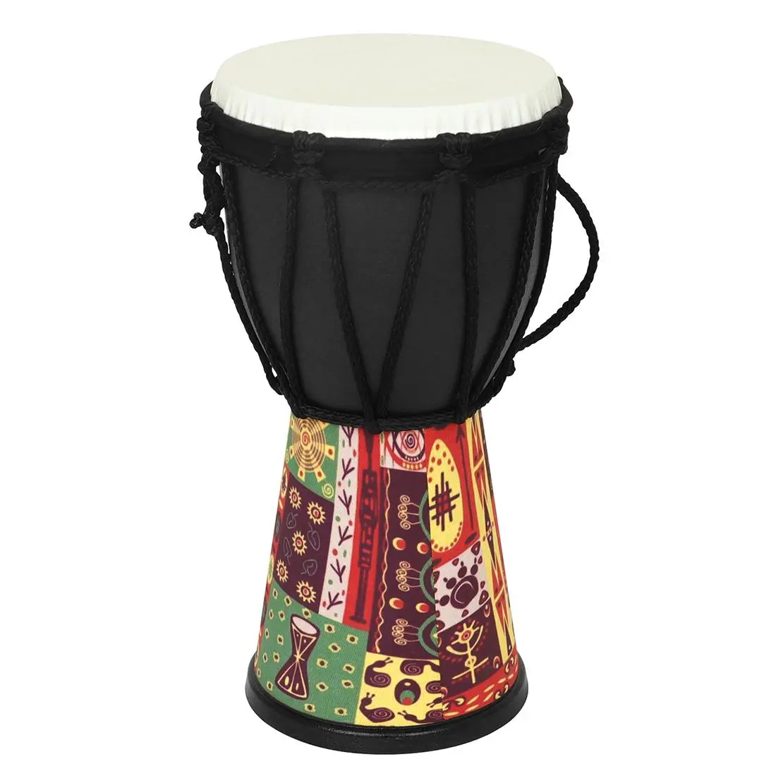 4 Inch African Drum, Hand Drum, Lightweight Drum Percussion Instrument, Hand Drum for Beginners, Musical Instrument, Light Drums, Percussion Musical Instruments