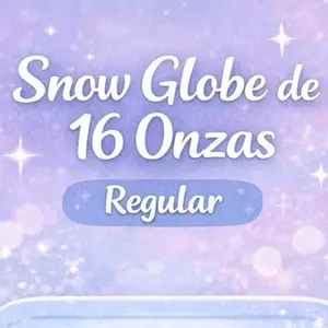 Snow Globe Cup 16oz Regular (Hecho en Live) | Creations X2