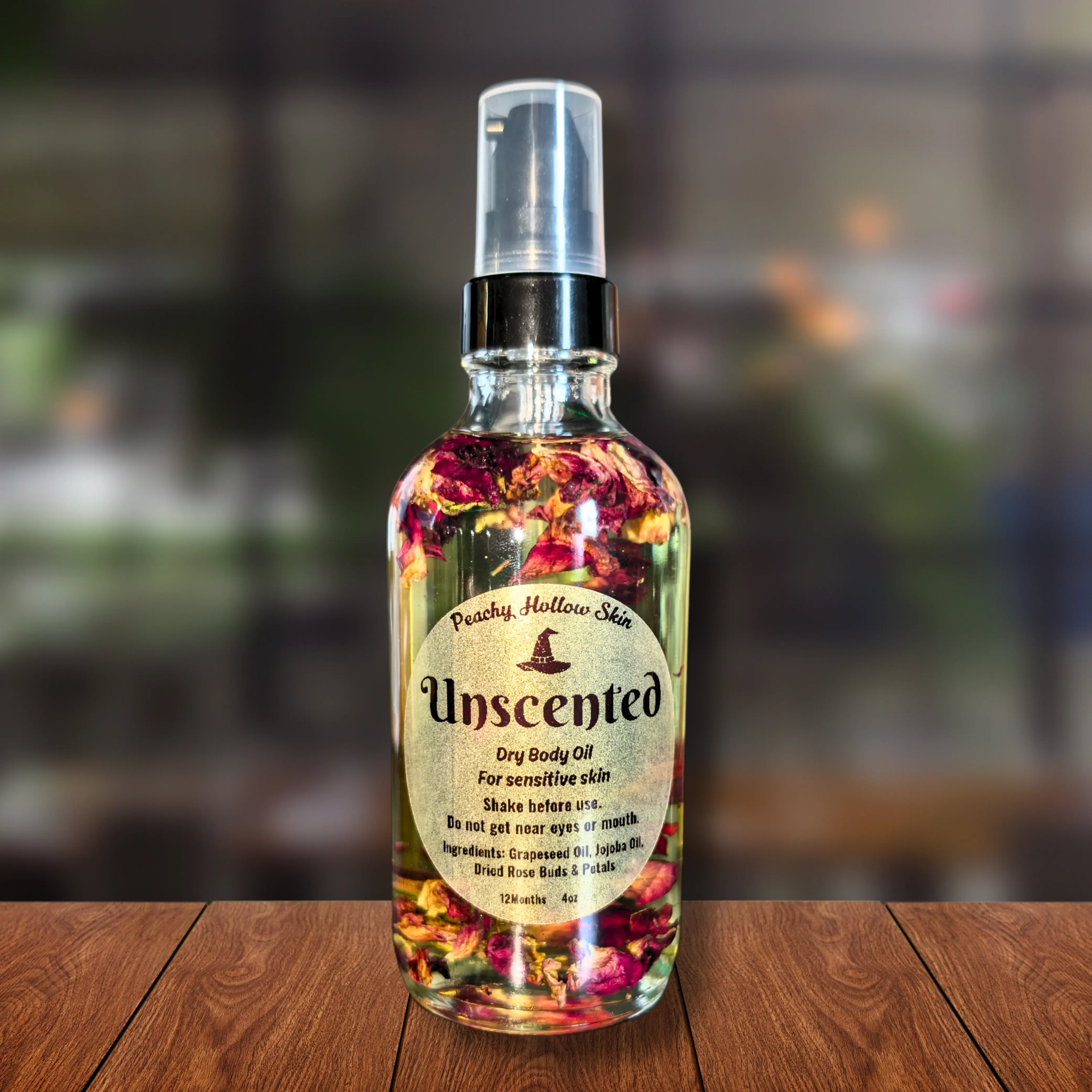 Unscented Dry Body Oil - Designed For Sensitive Skin