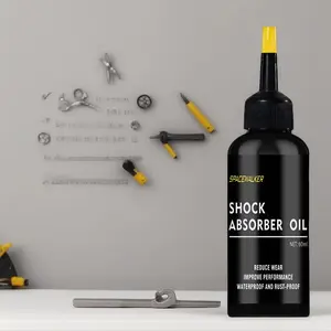 60ML Shock Absorber Silicone Oil, High Temperature Stability, Motorcycle & Bicycle Suspension Fluid, Damping Oil for Bikes