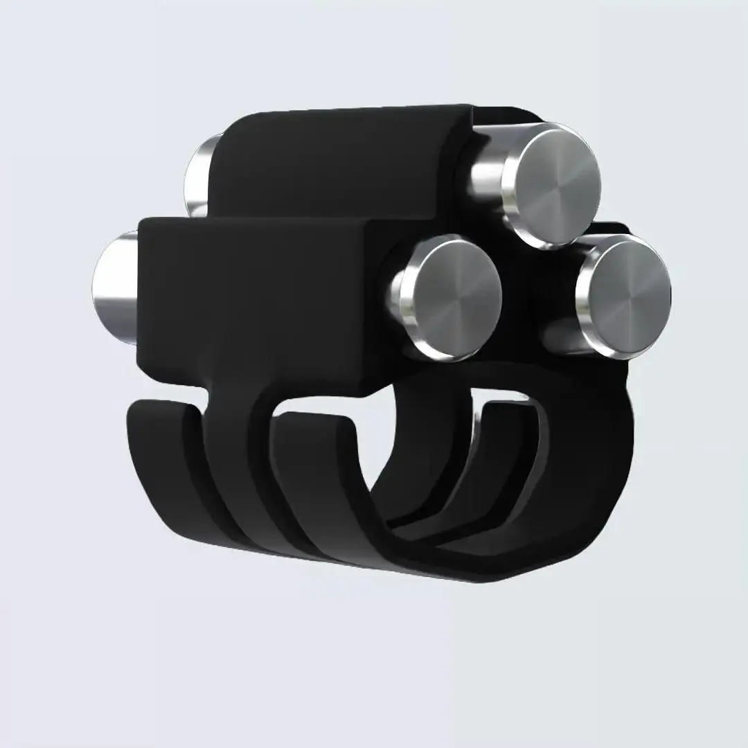 FingerWeights G2: 10 Gram Increments up to 30 grams per finger - Adjustable One-Piece Model with Three-Arm Clasp for Comfortable Secure Fit