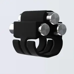 FingerWeights G2: 10 Gram Increments up to 30 grams per finger - Adjustable One-Piece Model with Three-Arm Clasp for Comfortable Secure Fit