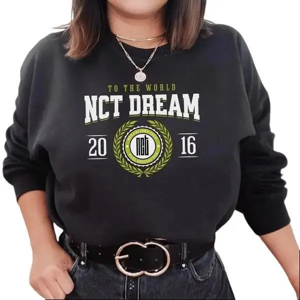 Nct Dream Op Clothing  With  And S In Vintage University Sweater