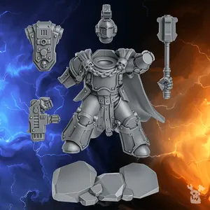 Rule Master | Millennium Wars (1) - Battle Brothers - DakkaDakka - 3D Printed Mini Marines