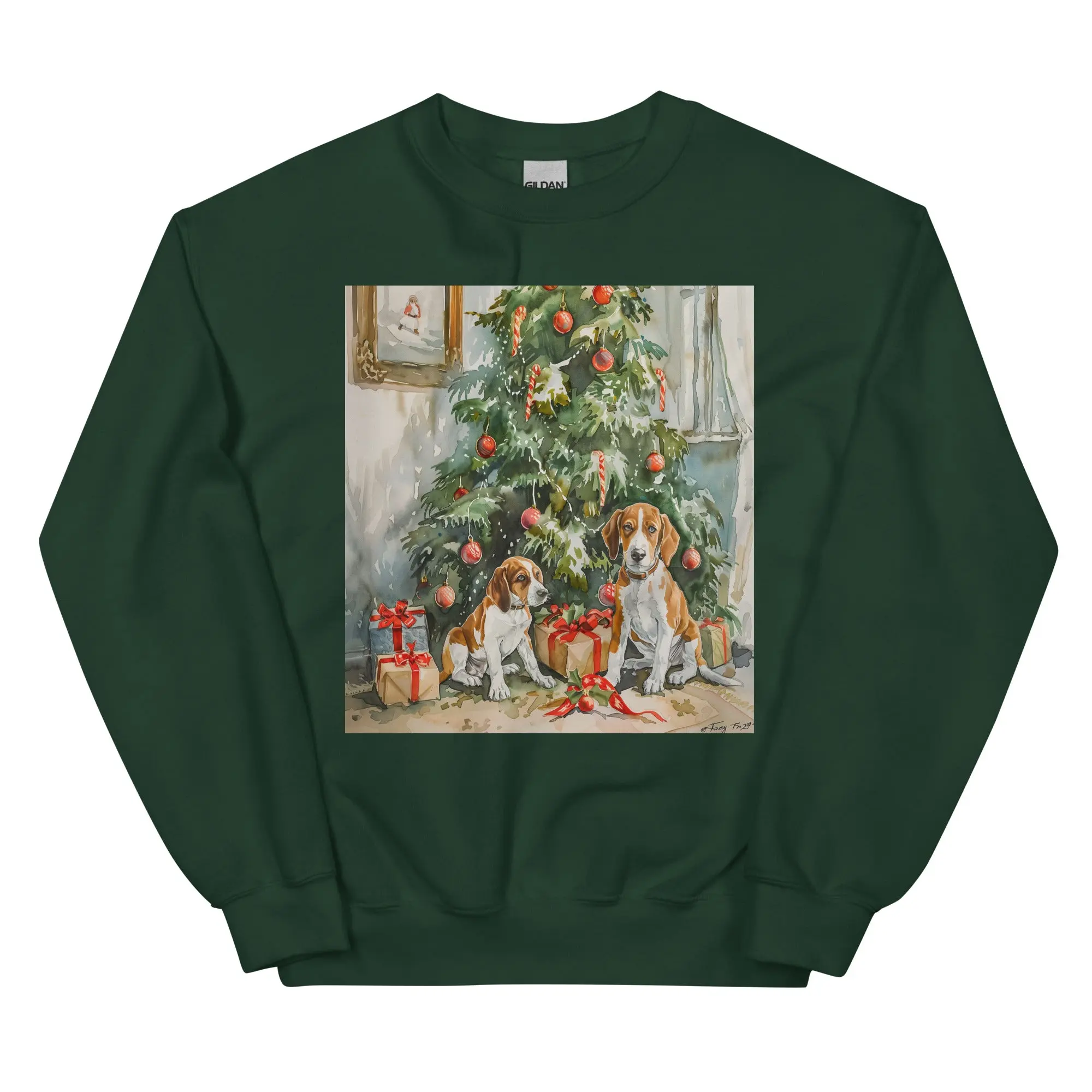 American Foxhound Christmas Sweatshirt