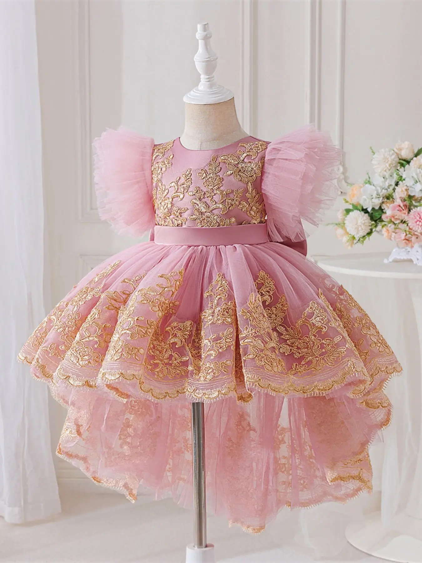 Baby Girl Clothes Infant Christening Cocktail Toddler Baptism Pageant Birthday Party Embroidered Bow Trailing Skirt Dress Poof Ball Gown Princess Dress for all Season 6 Months to 3 Years - TikTok Shop Baby Girl Clothes Infant Christening Cocktail Toddler Baptism Pageant Birthday Party Embroidered Bow Trailing Skirt Dress Poof Ball Gown Princess Dress for all Season 6 Months to 3 Years - TikTok Shop