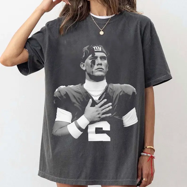 Jaxson Dart Vintage Graphic Print T-Shirt - 100% Cotton Short-Sleeve Unisex Basics, True Size Run Preppy Basics, All Seasons Game Day Streetwear Fitted Tee