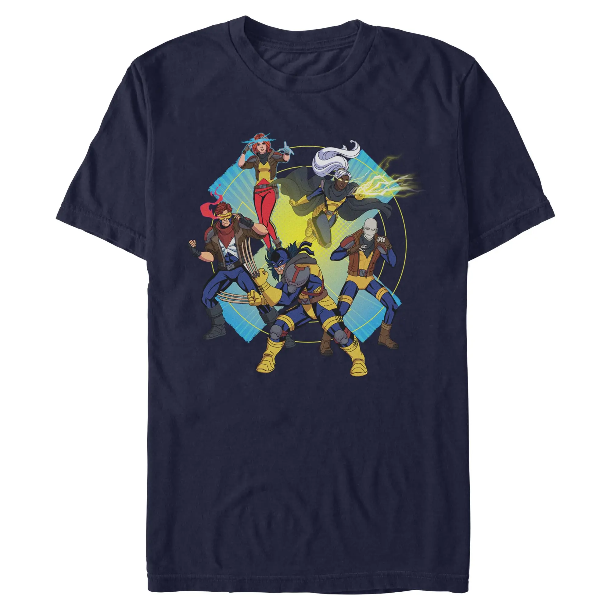 Mens Marvel: X-Men '97 Wolverine Team Ready To Fight T Shirt