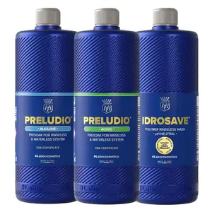 Labocosmetica 3pH® Rinseless Wash System - Preludio Alkaline & Acidic with Idrosave for All Purpose Cleaning & Stain Removal Bathroom Cleaner