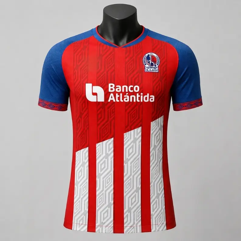 | HOT JERSEY | CD Olimpia 20	19-20 Away Soccer Jersey - Full Print Logo