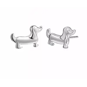 Adorable Dachshund Stud Earrings