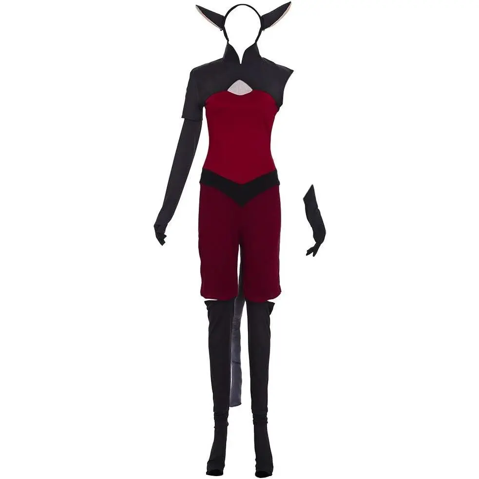 Movie Princess Catra Cosplay Costume Adult Women Girls Halloween Suits Outfits Full Set