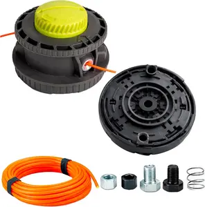 Compatible Ryobi Weed Wacker Head Replacement – 314608005 for Ryobi Reel Easy+ Bump Feed Trimmer Head Straight Shaft RY15526 RY15527 RY15529