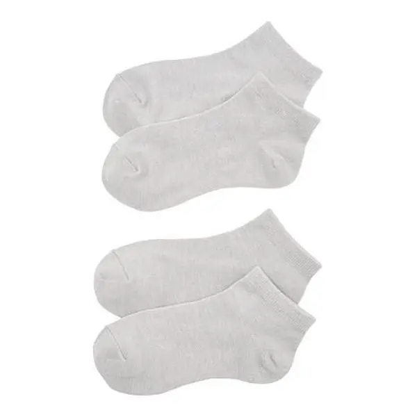 Joy Mangano CleanBoss by Joy Comfy & Clean 2-Pack Perfect Pair Ankle Socks