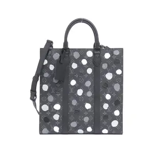 Pre-owned Louis Vuitton Canvas Tote Bags Monogram Eclipse Sac Plat Bag