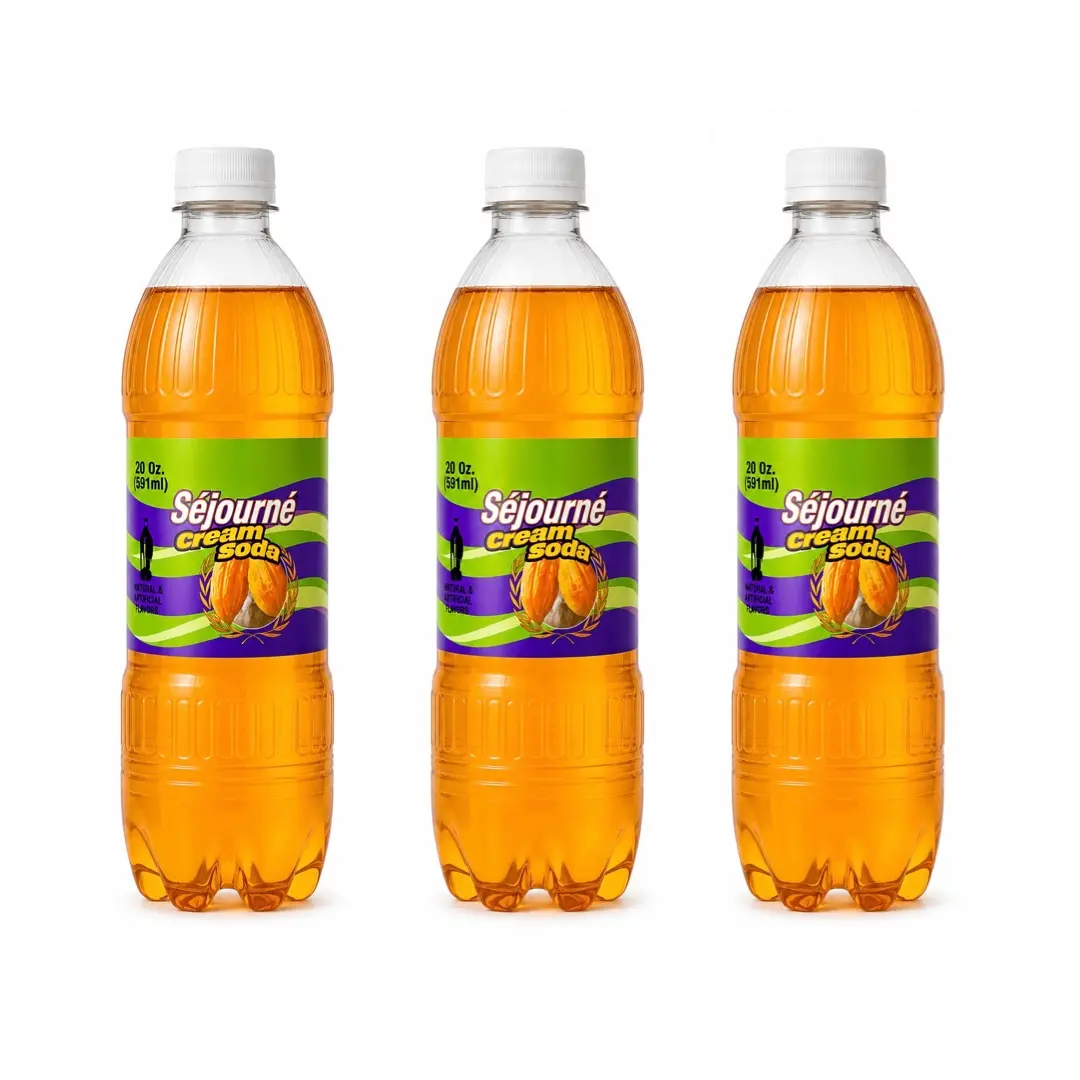 SEJOURNE CREAM SODA 20OZ (PACK OF 3)