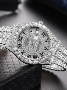 Customized Moissanite watch Swiss movement waterproof mechanical watch