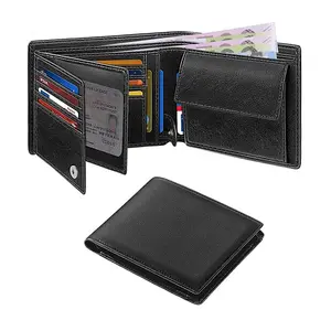 Wallets for Mens Muti-Functional RFID Blocking Slim Wallet with 15 Credit Card Holders summervibes