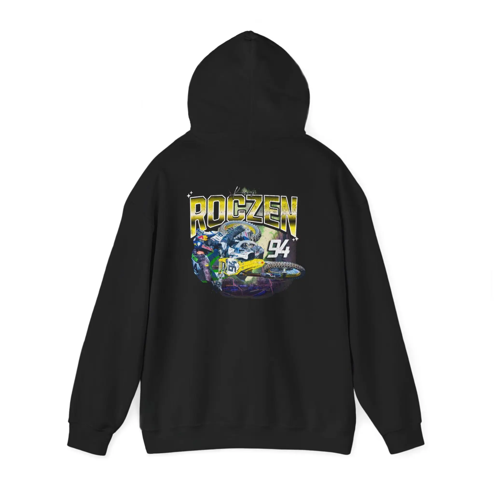 Ken Roczen 94 Retro Motocross Graphic T-Shirt Sweatshirt Hoodie 2 Sided, Retro Dirt Bike Racing Tee, Moto Apparel, Gift for Racing Fans