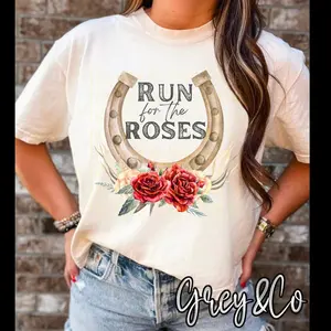 Derby Shirt, Derby Horse Racing, Kentucky and Roses Design, Ky Derby Shirt, Gifts for her