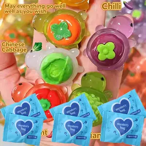 30 Pcs Resin Craft Glow Vegetables Turtle Garden Fish Tank Mini Decorations, Mini Glowing Turtle Home Decor, Unique Artistic Accessories