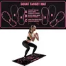Anti-Slip Squat Pad Set - Compact, Foldable Saves Gym Space, Durable Training Mat Tiles, Unisex Home-Gym Fitness Accessories for Gymnastics, All Training Levels Workout Use