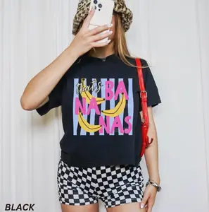 [Sale off up to 50%] That’s Bananas Shirt, Summer Fruit Tshirt, Food Pun Shirt, Retro Graphic Tee, Trendy Summer Shirt, Graphic Streetwear T-shirt