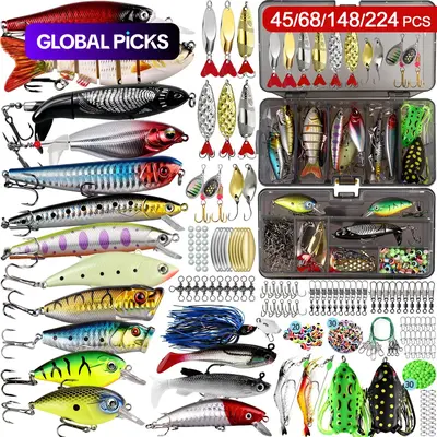 bass fishing lure kits Complete Kit This all WDG Fishing Lures Kit with