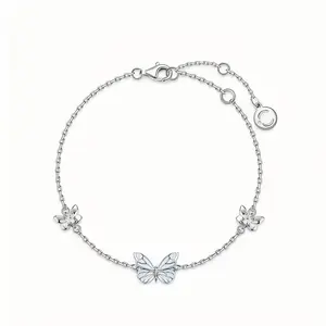 Spooky Chic Glow-in-the-Dark Butterfly Bracelet | Subtle Halloween Style