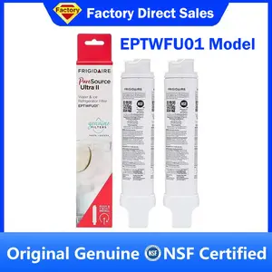 EPTWFU01 Water Filter Replacement, Compatible with Frigidaire EPTWFU01, Pure Source Ultra II, EWF02, 3 Pack