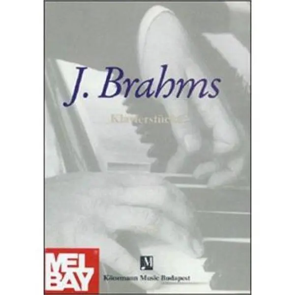 USED Book - Brahms: Klavierstucke, Piano Pieces (K. 116, 190 & 191) by Johannes Brahms (Paperback) - german