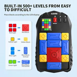 Super Slide Games Sliding Block Puzzle 500+ Level Slide Puzzle Game Travel Fidget Toys Handheld Games Console  Learning Games Brain Teaser Puzzles for All Ages, Exquisite gifts, Christmas gifts, birthday gifts