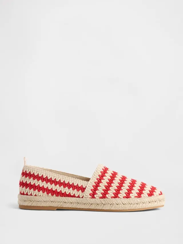 Gap Women's Crochet Espadrille Flats