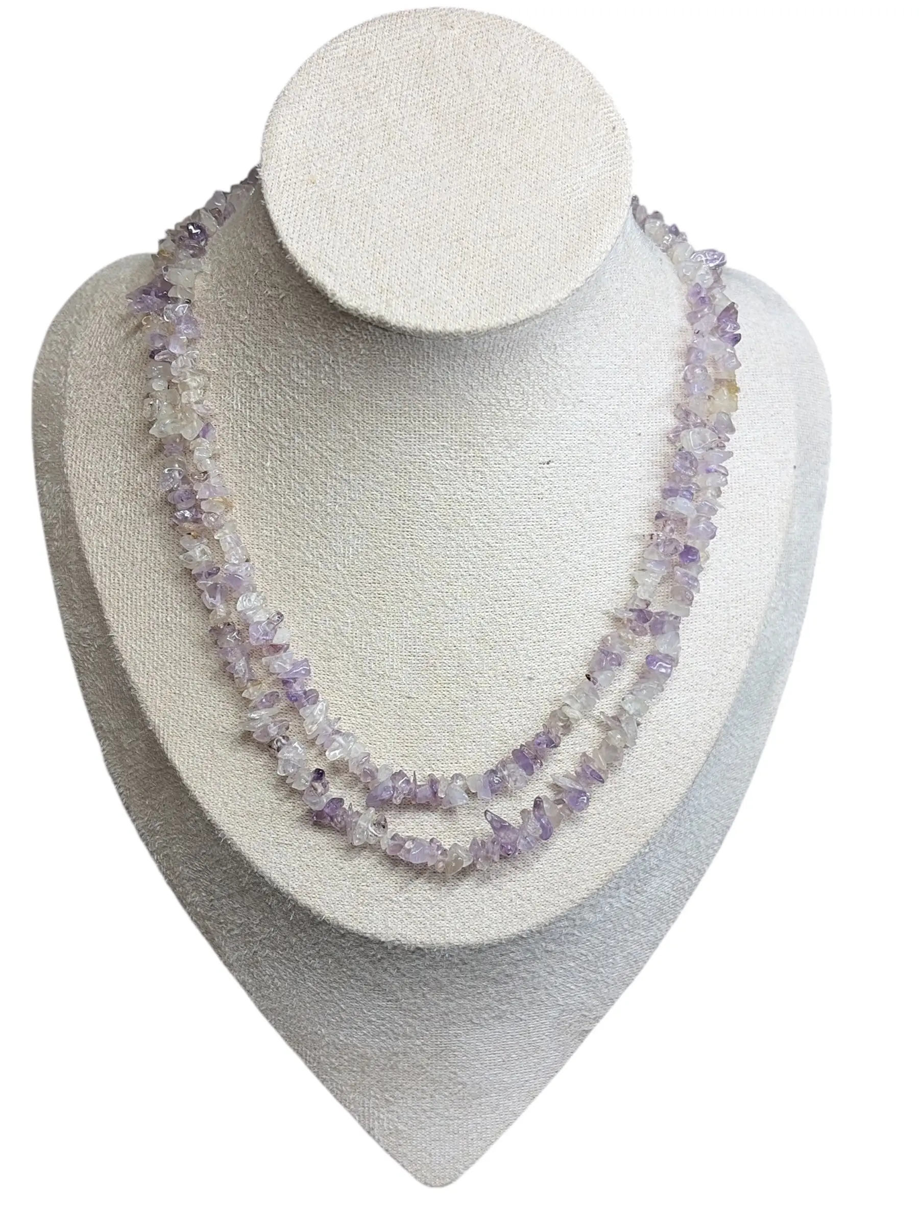 Genuine Ametrine Chip Necklace