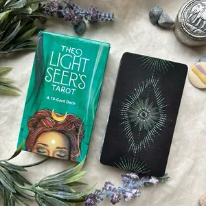 The Light Seers Tarot Deck Modern Divination 78-Card Gift for Her Ideal for Beginners Intuitive Spiritual Self-Discovery Cards