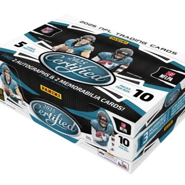 PYT BREAK 307 (4 Box) 2025 PANINI CERTIFIED FOOTBALL HOBBY BOX BREAK