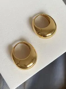 Minimalist Temperament Hoop Earrings, Fashionable Earrings for Women, Trendy All-match & Exquisite Dainty Fashion Jewelry for Birthday Gift, Chic Gorgeous Jewelry, Fashion Jewelry Accessories