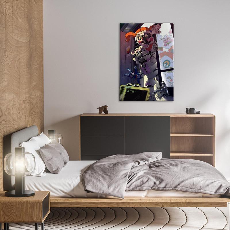 FNAF Fine Art Print Five Nights at Freddy's Sister Location