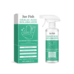 Jue-Fish Toilet Toilet Decontamination Cleaner, Multi-Effect Dirt Dissolver Toilet Tile Cement Floor Decontamination