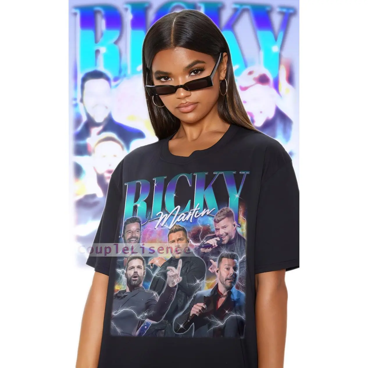 RICKY MARTIN Vintage Shirt | Ricky Martin Homage Fan Tees | Ricky 