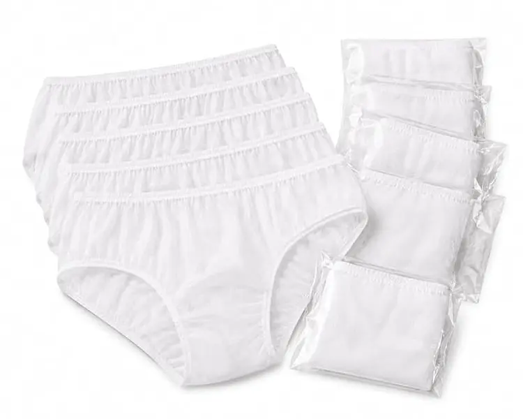 Disposable Spa & Wellness Panties for Women | Soft, Breathable & Single Use | Combo pack of 50 pieces