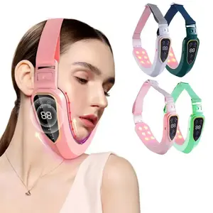 Portable V face Skin Care Face Massager Chin Massager Beauty Device for Women Wrinkle Removal Firming Facial Pore Cleaner Facial Wand White