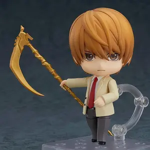 10cm Death Note L Yagami Light Movable Edition Pvc Girl Anime Action Figures  Model Kit Desktop Ornament Decora Girl Toys Gifts
