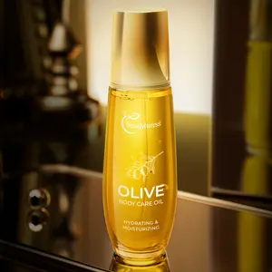 Beautyturess Body Care | Olive Body Oil 100ml | Olive Oil & Vitamin E | Nourishing Body Care | Suitable for All Skin Types | Home & Travel Use