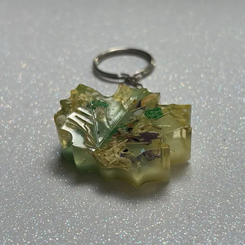 Leaf Keychain
