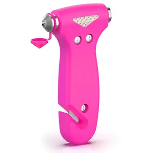 3-in-1 Car Safety Hammer Emergency Escape Tool, Window Breaker and Seat Belt Cutter, Portable Car Safety Gift for Women, Family and Kids