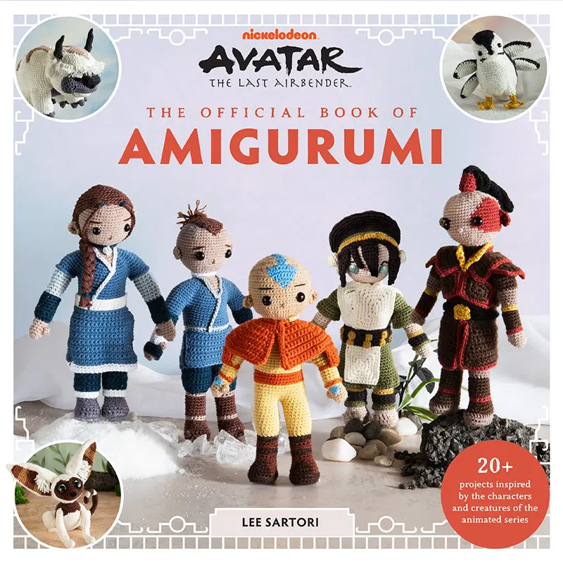 Avatar: The Last Airbender Official Amigurumi Crafting Tutorial Book - Momo, Aang, Cabbage Merchant Yarn Guide for Children's Literature & Art Enthusiasts