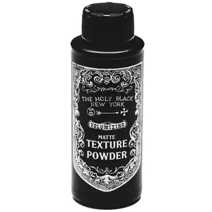 The Holy Black Matte Texture Powder - Volumizing Powder for Easy Styling & Restyleable Volume - Adult Haircare Product Unisex