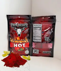 NEW LOOK 2026!! - RED POWDER HOT Beef Jerky - Carne Seca
