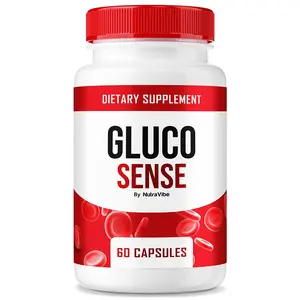 Gluco Sense Advanced Formula - GlucoSense Natural Dietary Supplement for Overall Health & Wellness Healthcare Fitness